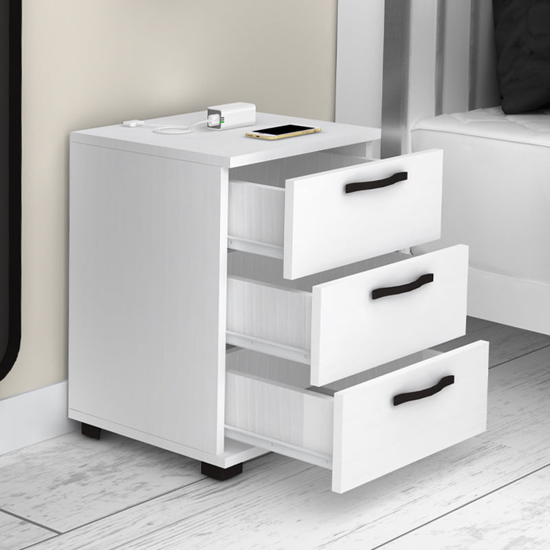 Κομοδίνο - Συρταριέρα γραφείου Roco  χρώμα λευκό 40x39x57εκ.