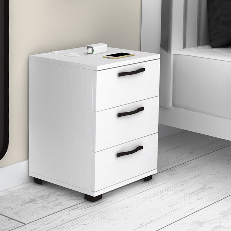 Κομοδίνο - Συρταριέρα γραφείου Roco  χρώμα λευκό 40x39x57εκ.