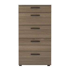 Συρταριέρα Helia  χρώμα καρυδί 60x44x108εκ.