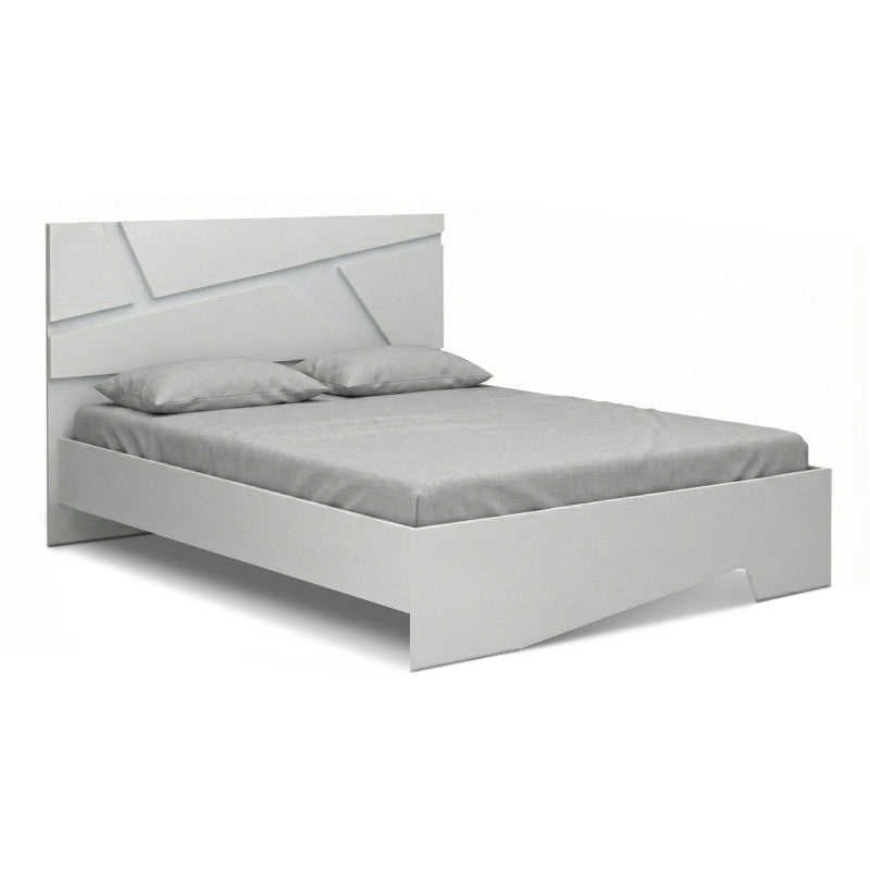 Κρεβάτι Efes  χρώμα λευκό 160x200εκ.