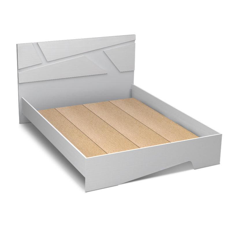 Κρεβάτι Efes  χρώμα λευκό 160x200εκ.