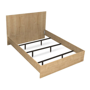 Κρεβάτι Troy  χρώμα φυσικό οξιάς 150x200εκ. - Pakobazaar