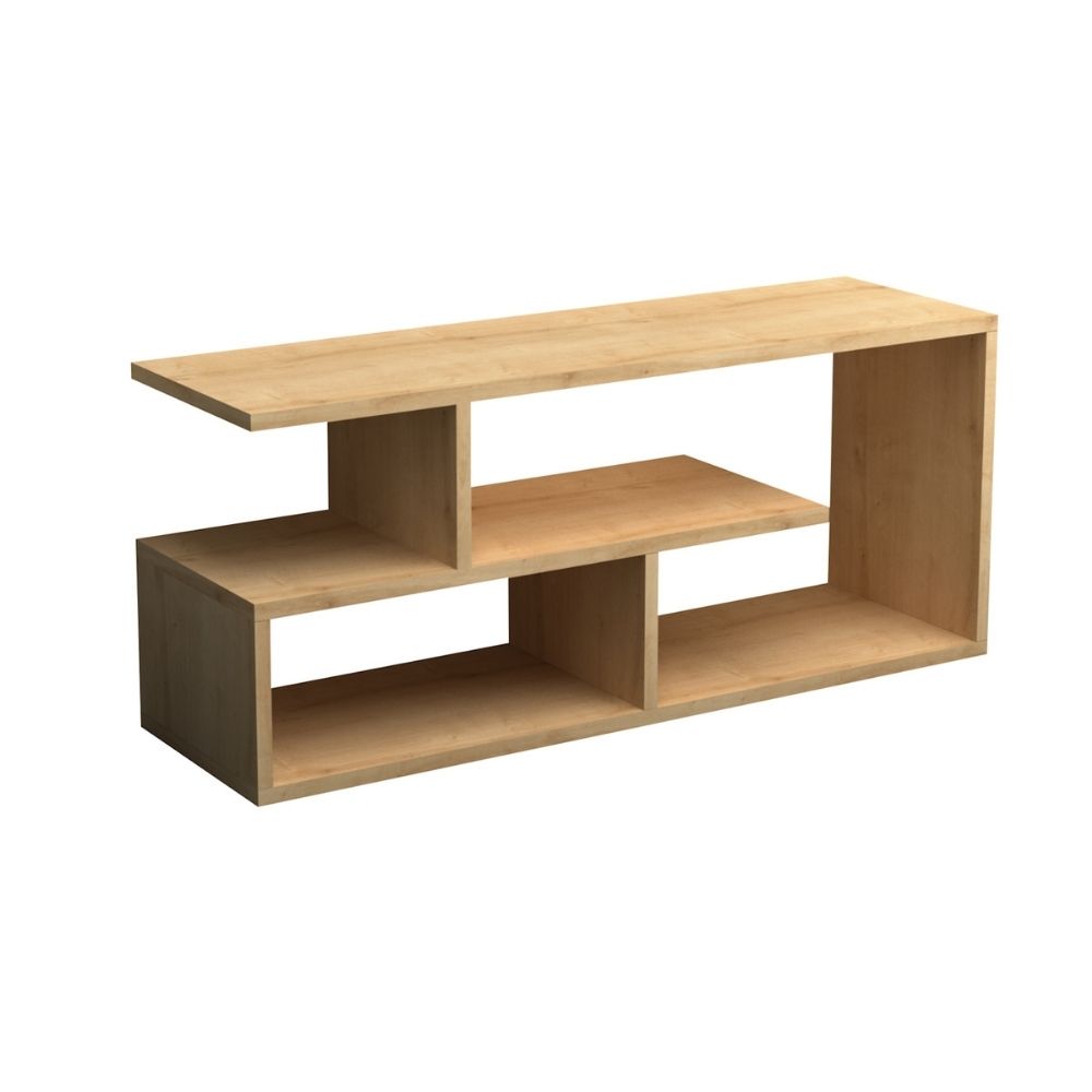 Έπιπλο τηλεόρασης Forever  χρώμα φυσικό οξιάς 100x30x40cm. - Pakobazaar