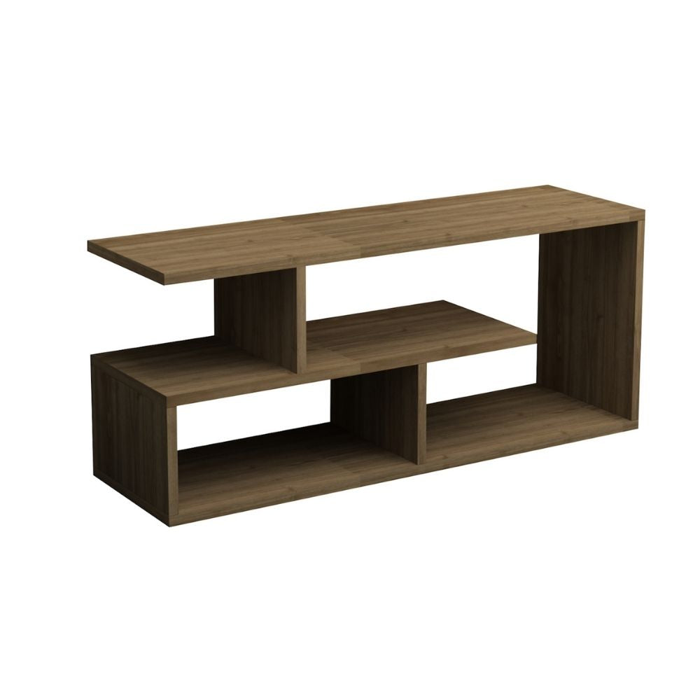Έπιπλο τηλεόρασης Forever  χρώμα καρυδί 100x30x40cm. - Pakobazaar