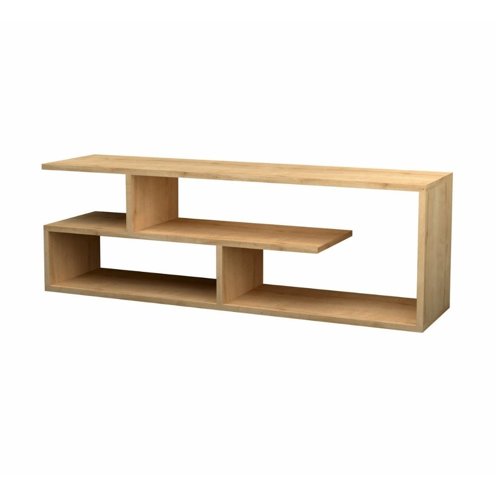 Έπιπλο τηλεόρασης Forever  χρώμα φυσικό οξιάς 120x30x40cm. - Pakobazaar