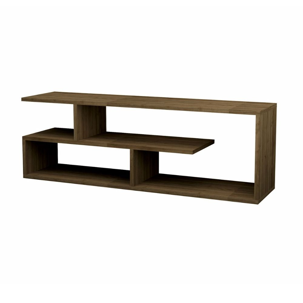Έπιπλο τηλεόρασης Forever  χρώμα καρυδί 120x30x40cm. - Pakobazaar