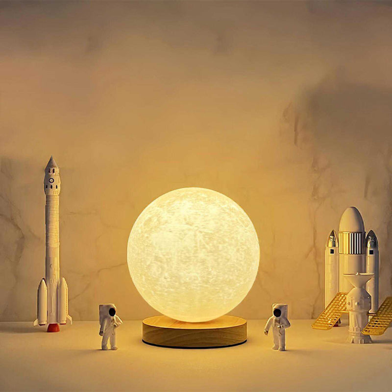 Φωτιστικό επιτραπέζιο Lumo  E14 ξύλινο - Pvc χρώμα φυσικό - κρεμ Ø12x17εκ. - Pakobazaar