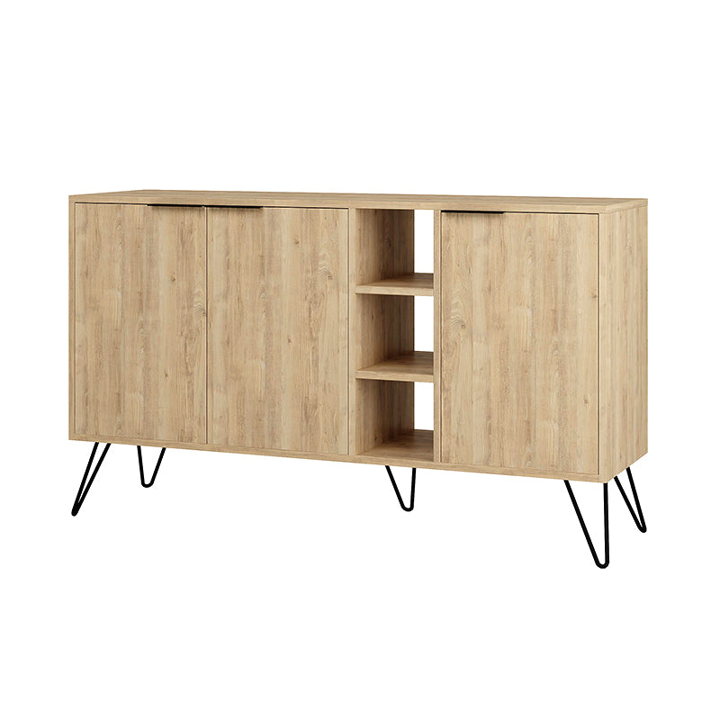 Μπουφές Clara  χρώμα sapphire oak 142x35,6x83εκ.