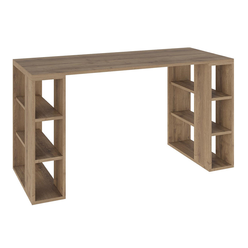 Γραφείο εργασίας Colmar  χρώμα ανοιχτό καρυδί 140x60x75εκ