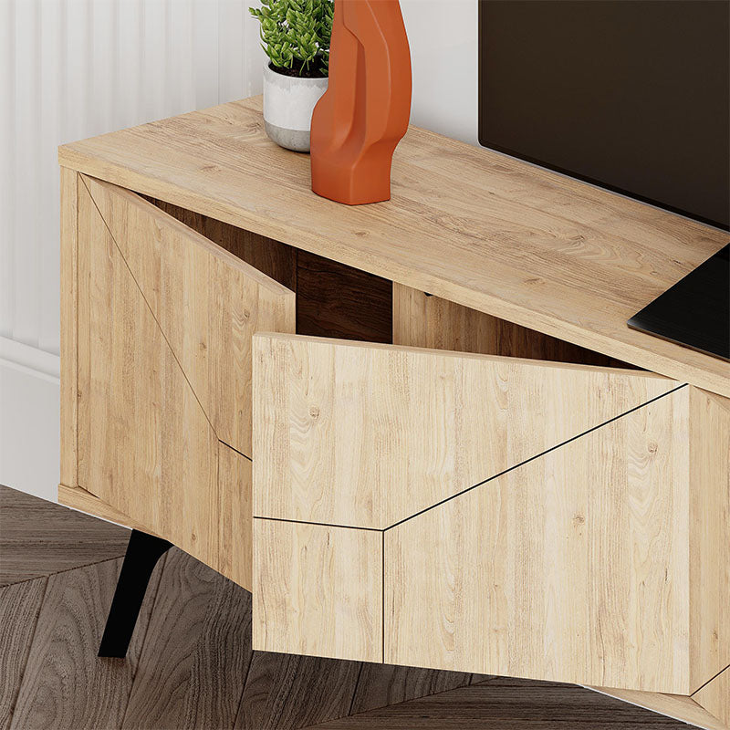 Έπιπλο τηλεόρασης Dune  χρώμα sapphire oak 180x29,6x50εκ. - Pakobazaar