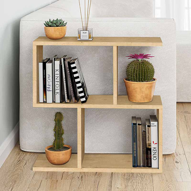 Τραπεζάκι βοηθητικό Homemania  χρώμα sapphire oak 60x20x60εκ. - Pakobazaar