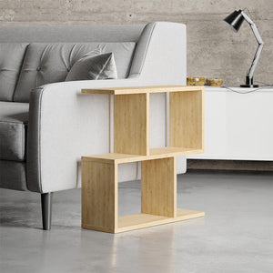 Τραπεζάκι βοηθητικό Homemania  χρώμα sapphire oak 60x20x60εκ. - Pakobazaar