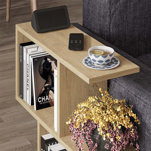Τραπεζάκι βοηθητικό Homemania  χρώμα sapphire oak 60x20x60εκ. - Pakobazaar