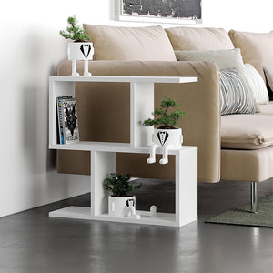 Τραπεζάκι βοηθητικό Homemania  χρώμα λευκό 60x20x60εκ. - Pakobazaar