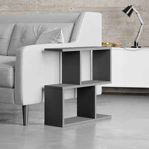 Τραπεζάκι βοηθητικό Homemania  χρώμα ανθρακί 60x20x60εκ.