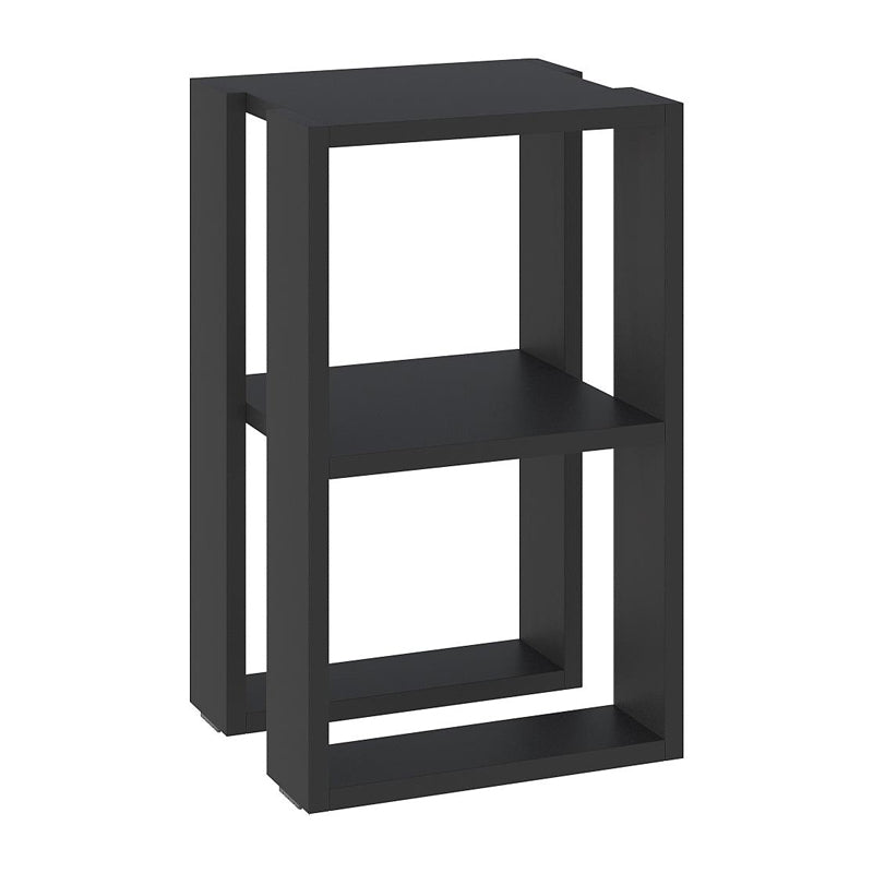 Κομοδίνο - Τραπεζάκι βοηθητικό Lonie  χρώμα μαύρο 34x30x55εκ. - Pakobazaar