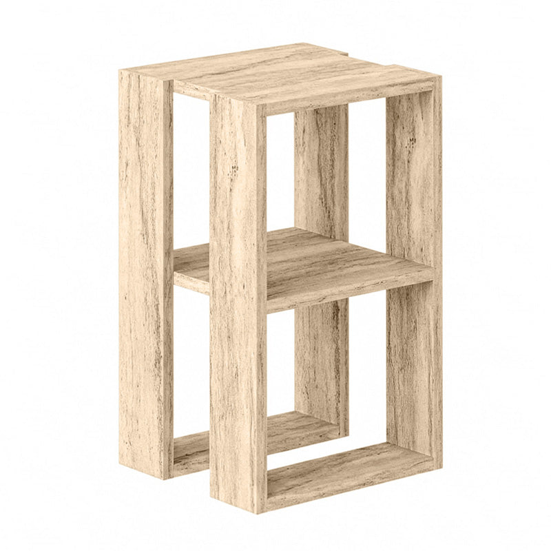 Κομοδίνο - Τραπεζάκι βοηθητικό Lonie  χρώμα travertine 34x30x55εκ. - Pakobazaar