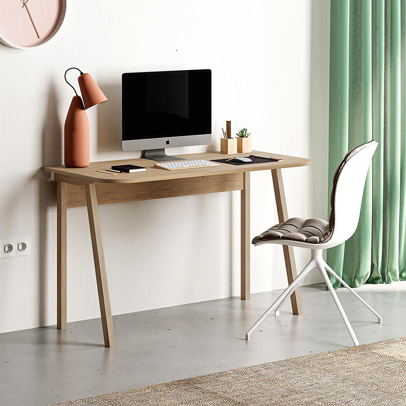 Γραφείο εργασίας Luton  χρώμα sapphire oak 120x60x75εκ.