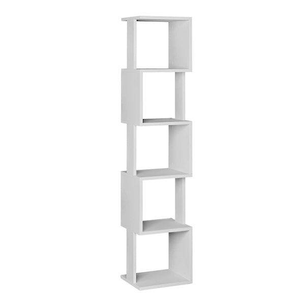 Βιβλιοθήκη Piri  χρώμα λευκό 35x30x161εκ.