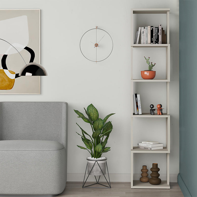 Βιβλιοθήκη Piri  χρώμα sandstone 35x30x161εκ.