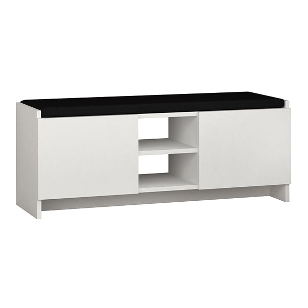 Παπουτσοθήκη Zulla  χρώμα λευκό 110x37x43εκ.