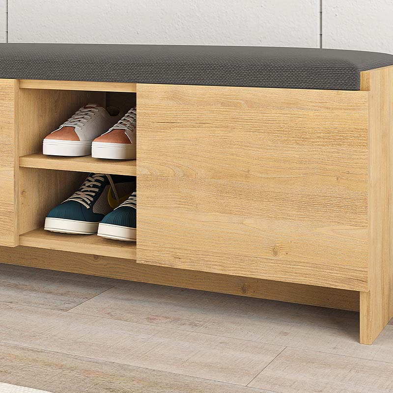 Παπουτσοθήκη Zulla  χρώμα sapphire oak 110x37x43εκ. - Pakobazaar