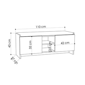 Παπουτσοθήκη Zulla  χρώμα sandstone 110x37x43εκ.