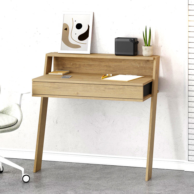 Γραφείο εργασίας Cowork  χρώμα sapphire oak 94x50x91εκ.