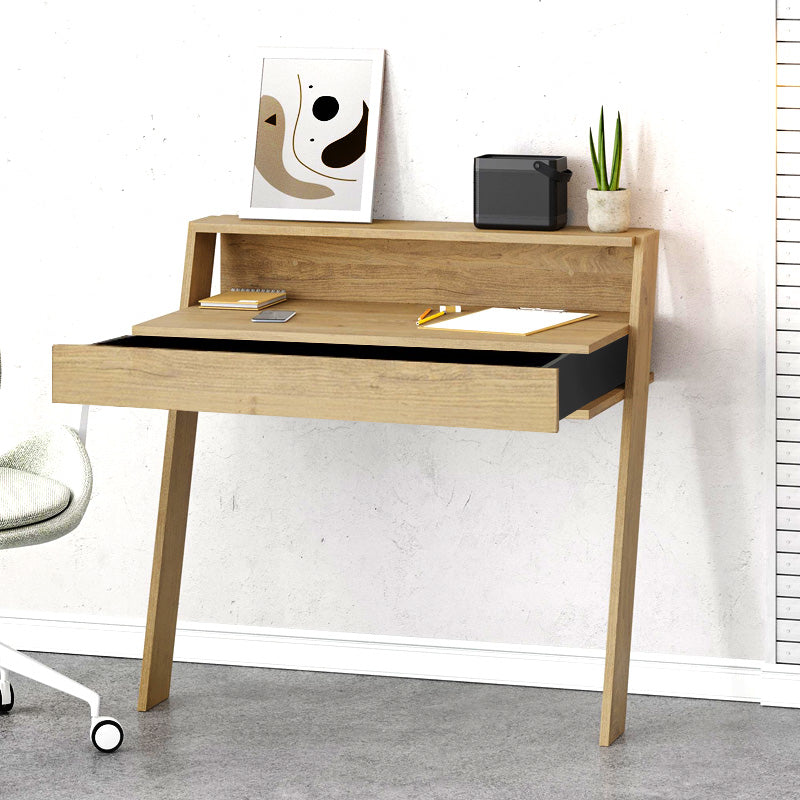Γραφείο εργασίας Cowork  χρώμα sapphire oak 94x50x91εκ.