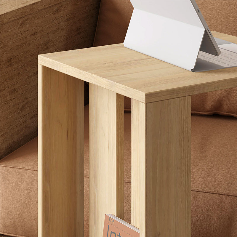 Τραπεζάκι βοηθητικό Edi  χρώμα sapphire oak 37x45x60εκ.