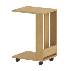Τραπεζάκι βοηθητικό Edi  χρώμα sapphire oak 37x45x60εκ.
