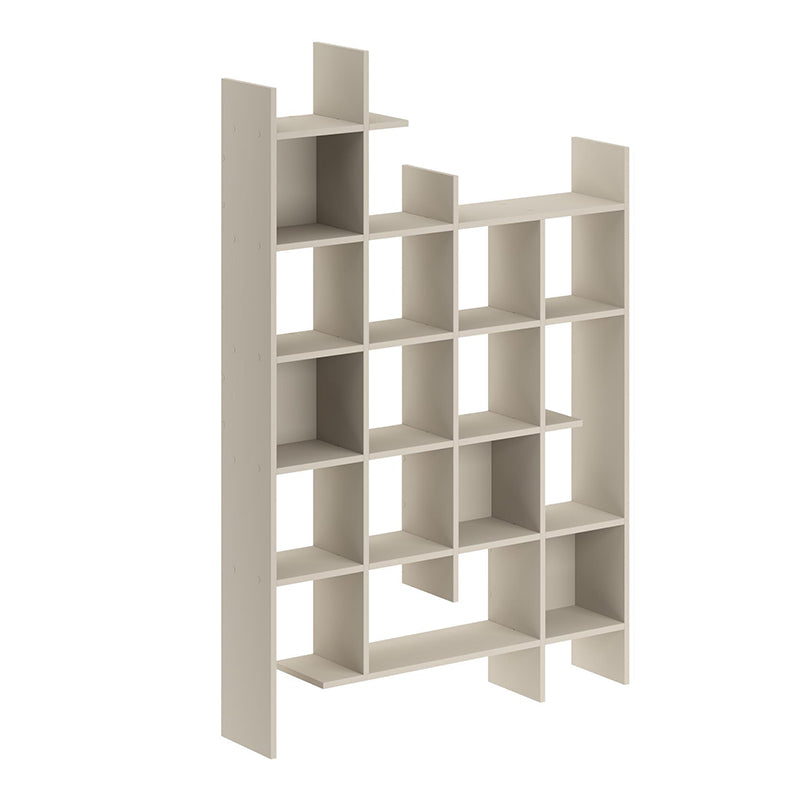 Βιβλιοθήκη Manco  χρώμα sandstone 122x25,5x188εκ. - Pakobazaar