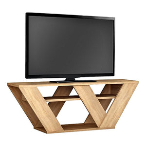 Έπιπλο τηλεόρασης Pipralla  χρώμα sapphire oak 110x30x40εκ.