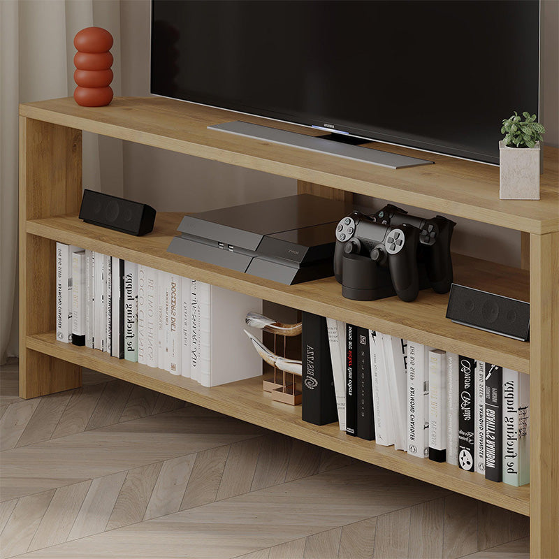 Έπιπλο τηλεόρασης γωνιακό Thales  χρώμα sapphire oak 110x36x45εκ.