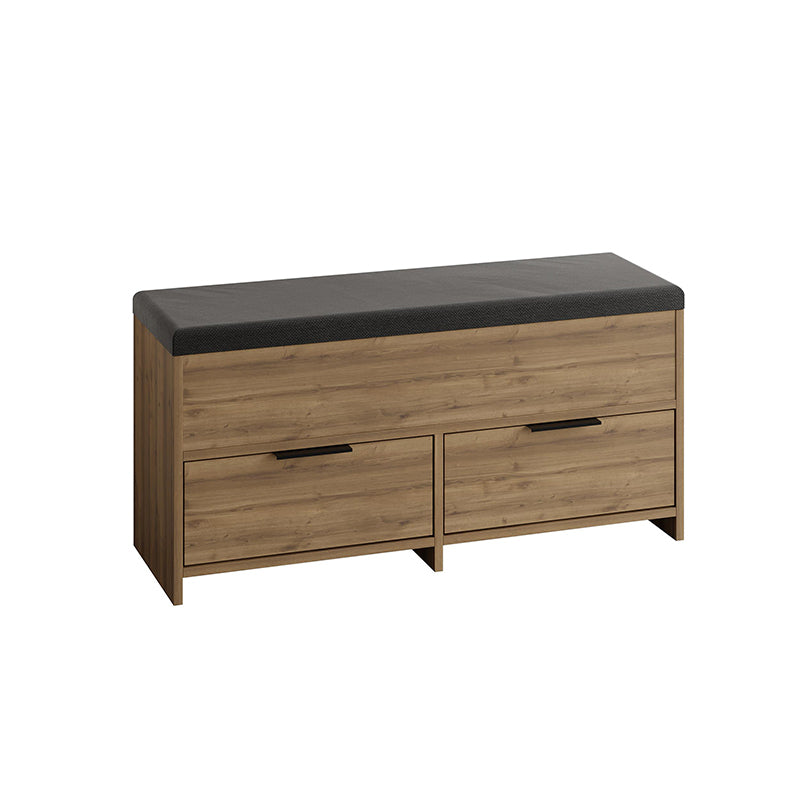 Παπουτσοθήκη Cove  χρώμα ανοιχτό καρυδί 106x34x51,5εκ.