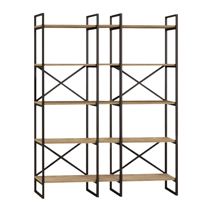 Βιβλιοθήκη Dusan  χρώμα sepet oak 143,5x30x175εκ. - Pakobazaar