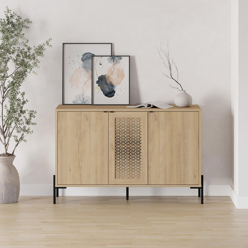 Μπουφές Naive  χρώμα sapphire oak 126x40x80εκ.