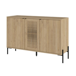 Μπουφές Naive  χρώμα sapphire oak 126x40x80εκ.