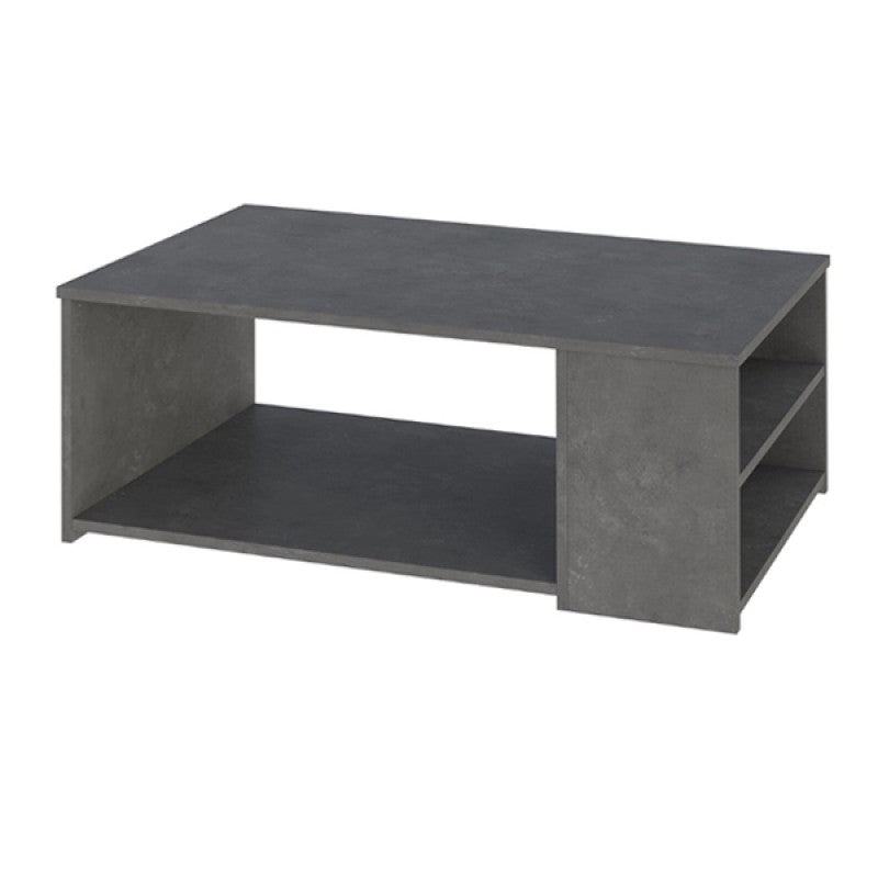 Τραπεζάκι σαλονιού Berg  χρώμα γκρι ρετρό 110x60x40εκ. - Pakobazaar