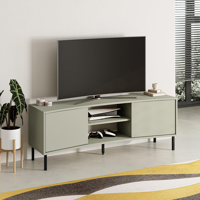 Έπιπλο τηλεόρασης Frem  χρώμα ash green 150x40x55εκ.
