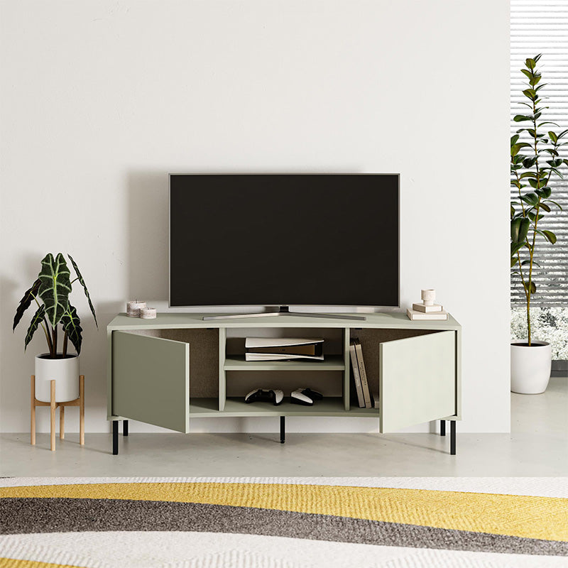 Έπιπλο τηλεόρασης Frem  χρώμα ash green 150x40x55εκ.