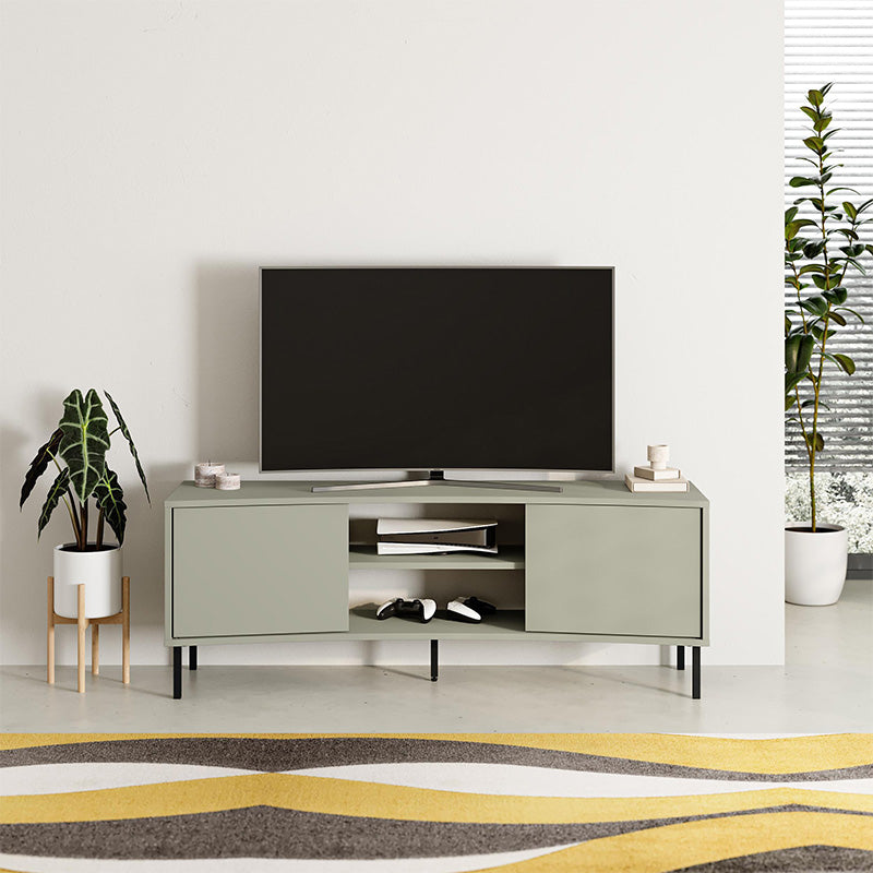 Έπιπλο τηλεόρασης Frem  χρώμα ash green 150x40x55εκ.