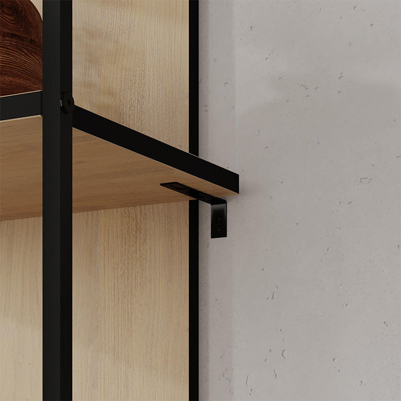 Βιβλιοθήκη Archy  χρώμα sapphire oak 53x31,7x180εκ.