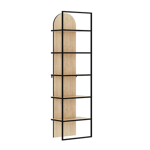 Βιβλιοθήκη Archy  χρώμα sapphire oak 53x31,7x180εκ.