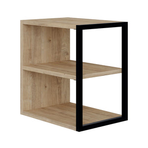 Τραπεζάκι βοηθητικό - Κομοδίνο Echo  χρώμα sapphire oak 30x42x45εκ.