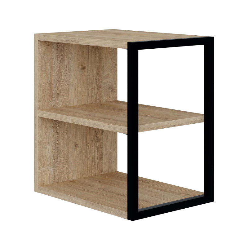 Τραπεζάκι βοηθητικό - Κομοδίνο Echo  χρώμα sapphire oak 30x42x45εκ.