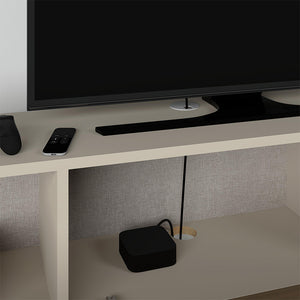 Έπιπλο τηλεόρασης επιτοίχιο Francy  χρώμα sandstone 180x30x30εκ. - Pakobazaar
