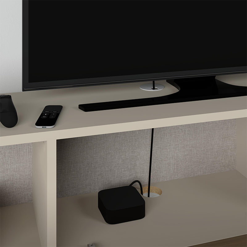 Έπιπλο τηλεόρασης επιτοίχιο Francy  χρώμα sandstone 180x30x30εκ. - Pakobazaar