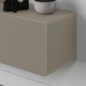Έπιπλο τηλεόρασης επιτοίχιο Francy  χρώμα sandstone 180x30x30εκ. - Pakobazaar