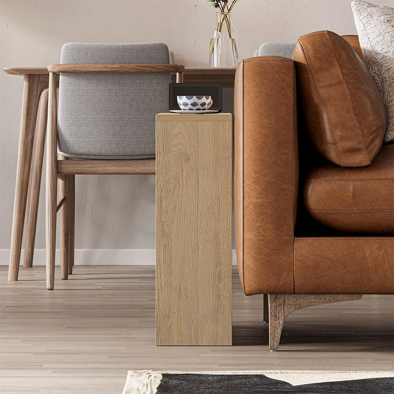 Τραπεζάκι βοηθητικό Simpi  χρώμα sapphire oak 55x20x60εκ.